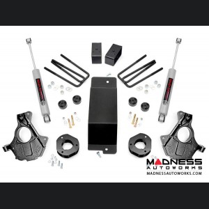 Chevy Silverado 1500 4WD Suspension Lift Kit w/ KNUCKLE KIT - 3.5" Lift - Cast Steel